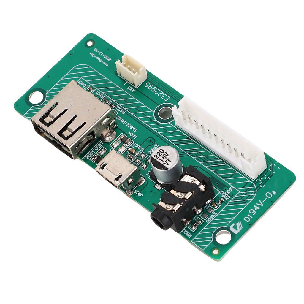 Charging Port Board Replacement for CHARGE3 GG Speaker USB 2.0 Audio Jack Connector Module