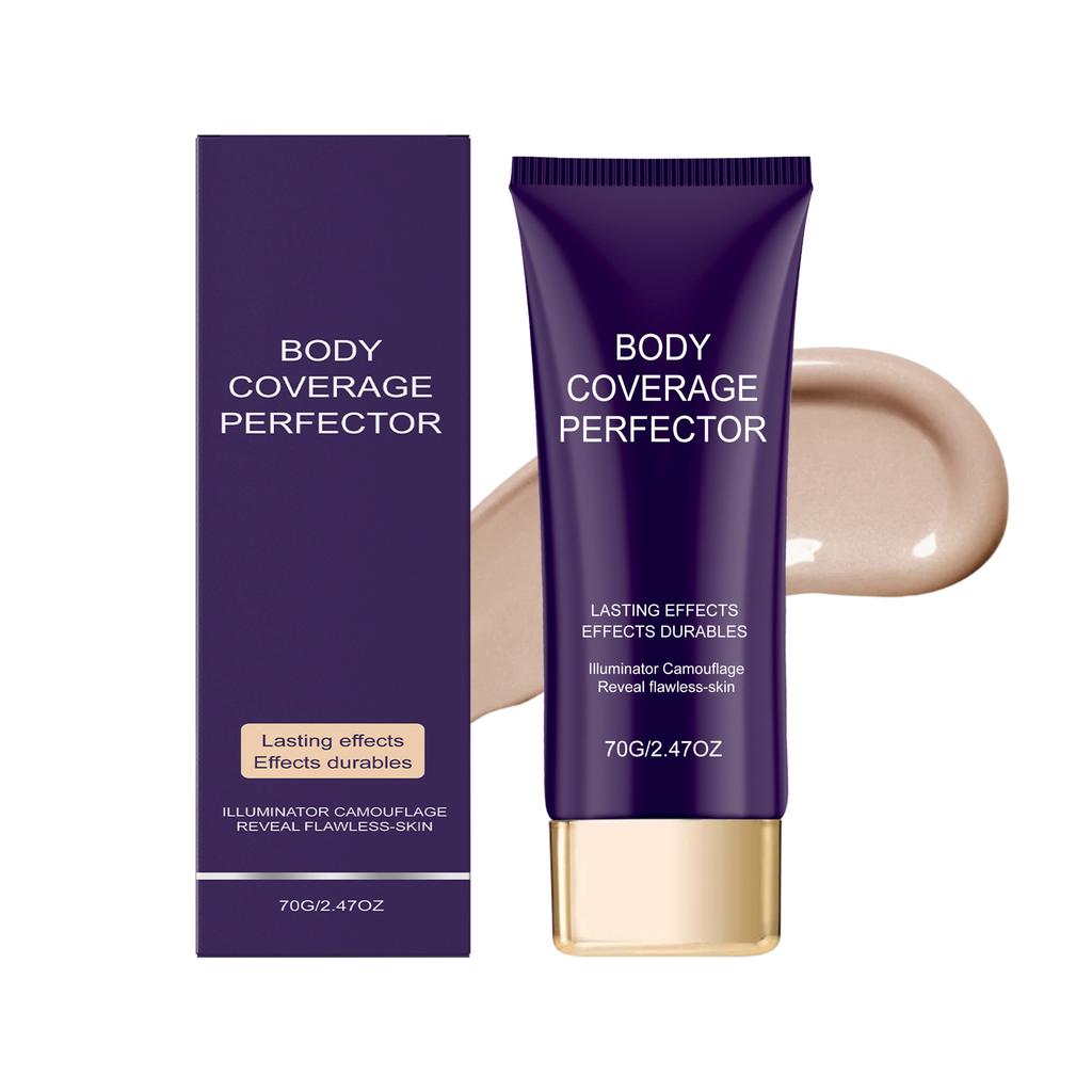 Long-Lasting Body Concealer Natural Beige Waterproof Lightweight Full Coverage Smooth 70g