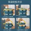 Stainless Steel Insulated Lunch Box Adults 4-Layer Thermal Food Container With Utensils Zipper Bag Leakproof Portable