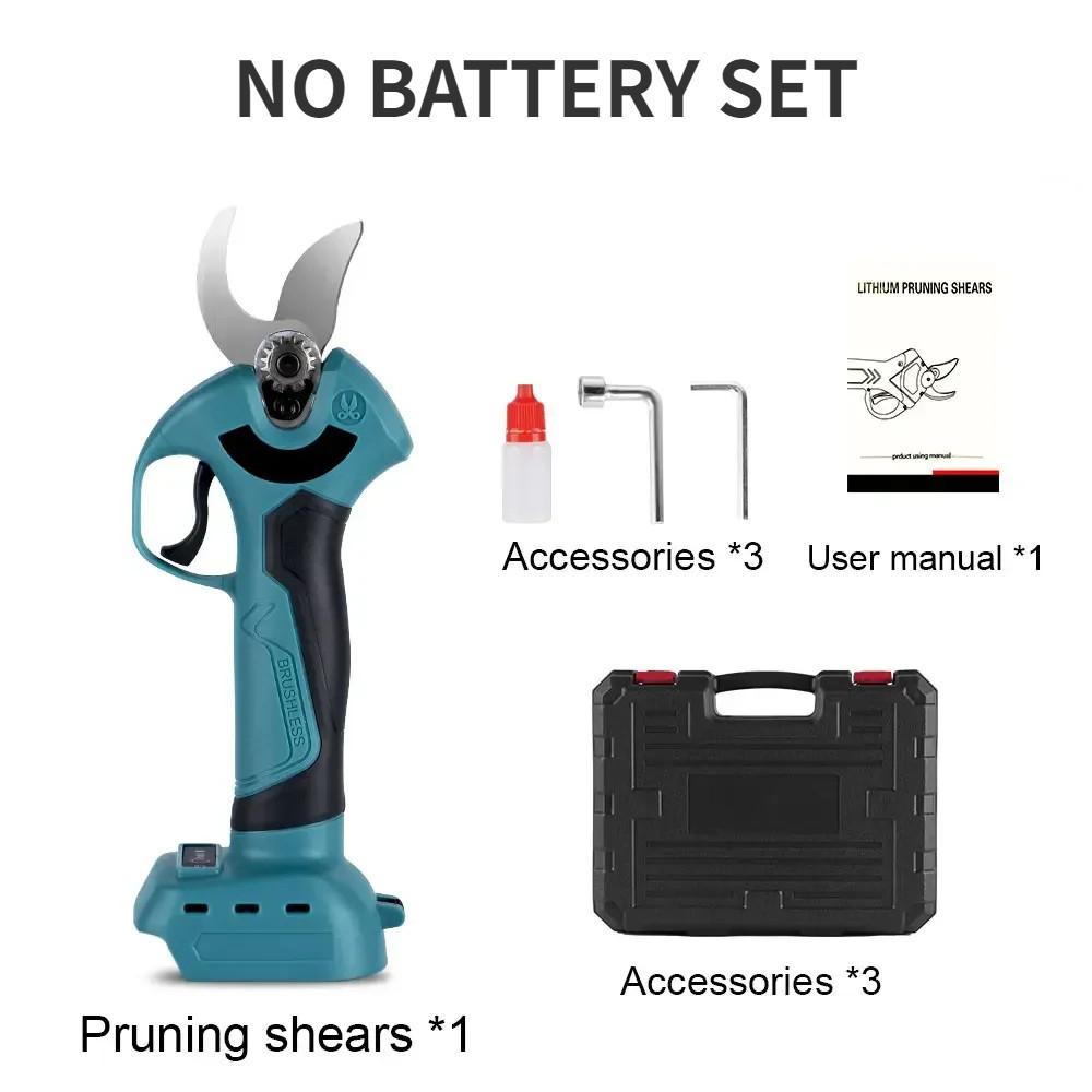 

4-скоростной бесщеточный электрический секатор аккумуляторный ручной для обрезки фруктового сада, кустарников, веток деревьев