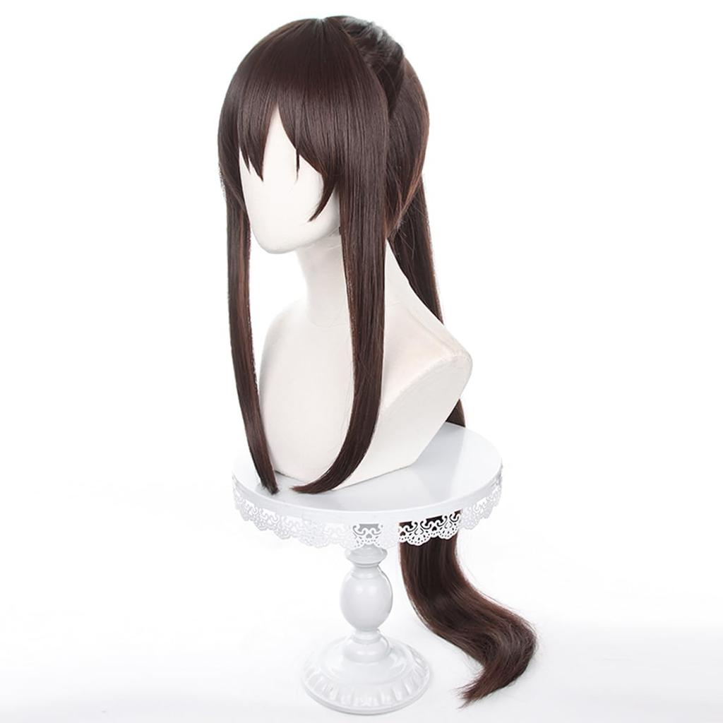Yamada Asaemon Sagiri Cosplay Wig, Heat-Resistant Wig with Wig Net, Costume Accessory, Perfect for Cultural Festivals, School Festivals, Photo Shoots,