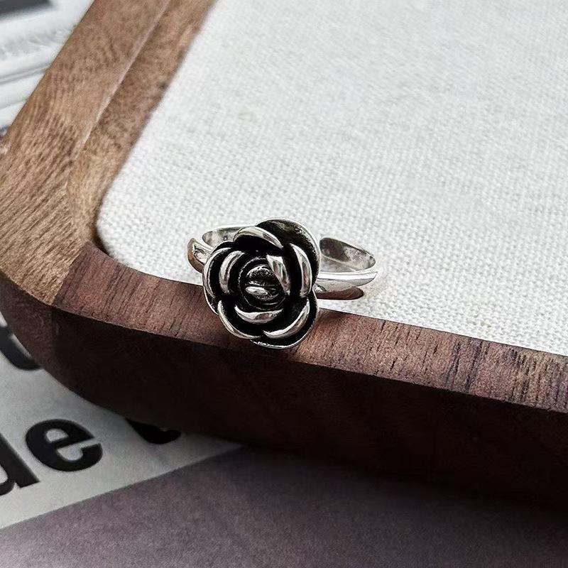 Stapelring Mode Cool Persönlichkeit Kreuzring Multi-Element Mix & Match Retro Retro Neutraler Stil Zeigefingerring