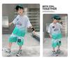Boys' summer basketball suit set new 2026 mid to large children's summer short sleeved quick drying sports football suit trend