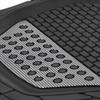 Suzuki Alto Works HA36S Dedicated 3D Floor Mat, Black, Waterproof, Anti-Slip, Stain/Abrasion Resistant, Easy