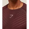 Gymshark Apex Seamless T shirT Rich Maroon chesTnuT Pink A2b3s rb7T