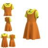 Hochwertiges Squid Game Cosplay Kostüm Kleid Neue Materialien Flexibel und Stilvoll