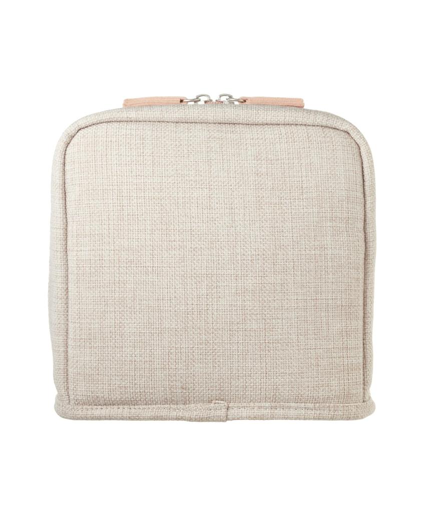KOBAKO Square Makeup Makeup Cosmetic Upright Large Kai PQ3114 Pouch, Box, Pouch, Storage, Capacity, Travel, Gift, Corporation,