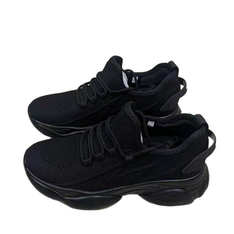 Invisible inner heightening men's shoes cm summer breathable fly-woven mesh heightening shoes little white sports shoes casual board shoes