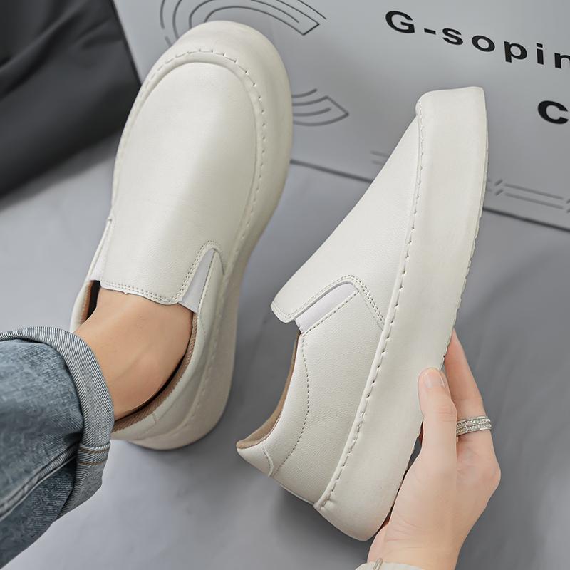 Lüks Marka Tasarımcı Erkek Ayakkabıları Hakiki Deri Slip On Loafer'lar Moccasins Sonbahar Nefes Alabilir Sürüş Ayakkabıları Yürüyüş Erkek Spor Ayakkabıları
