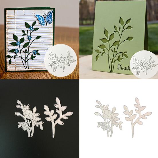 Branch Leaves Metal Cutting Dies DIY Scrapbooking Paper Cards Album Art Stencil