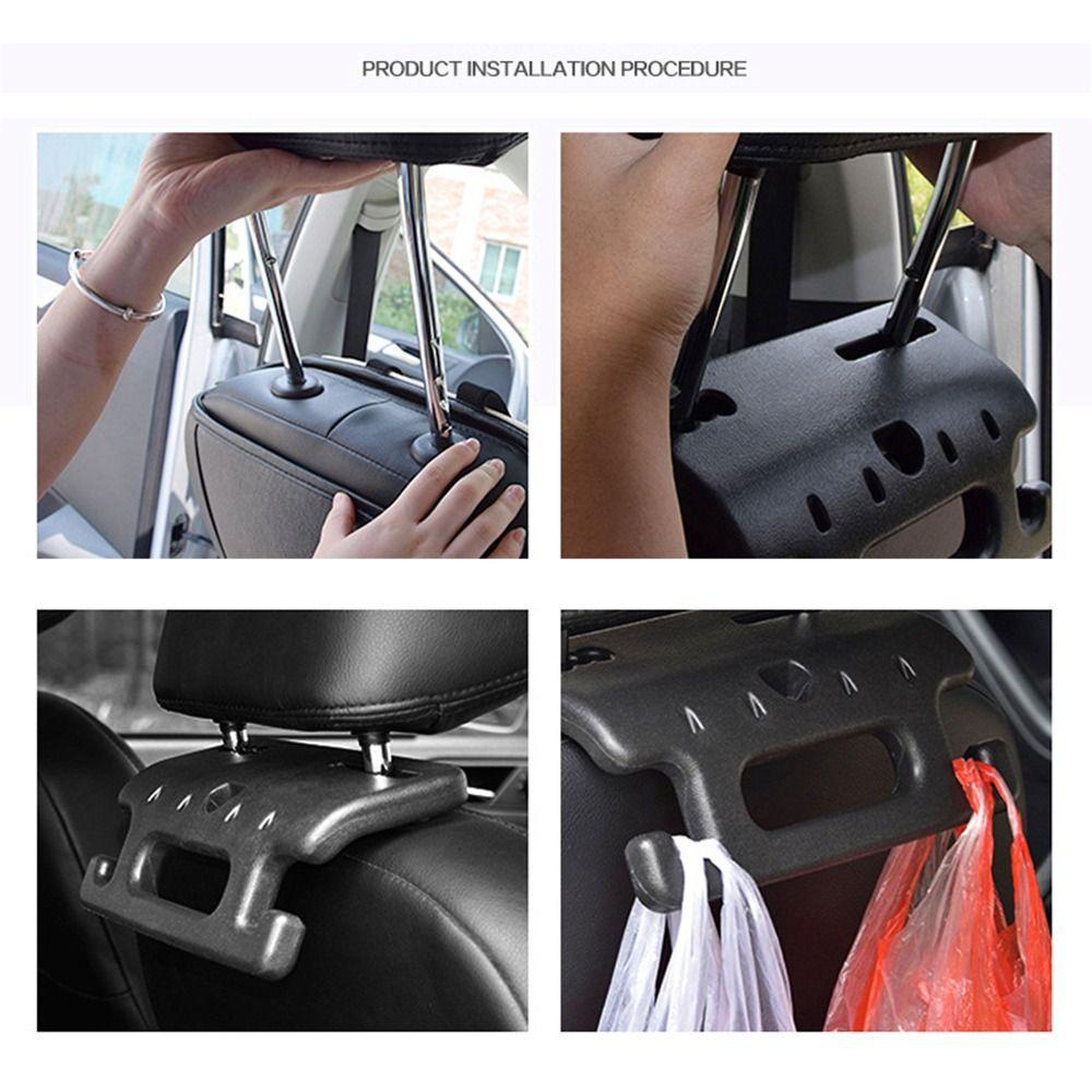 Multifunctional Car Seat Back Hook Holder Storage Car Interior Creative Car Safety Armrest