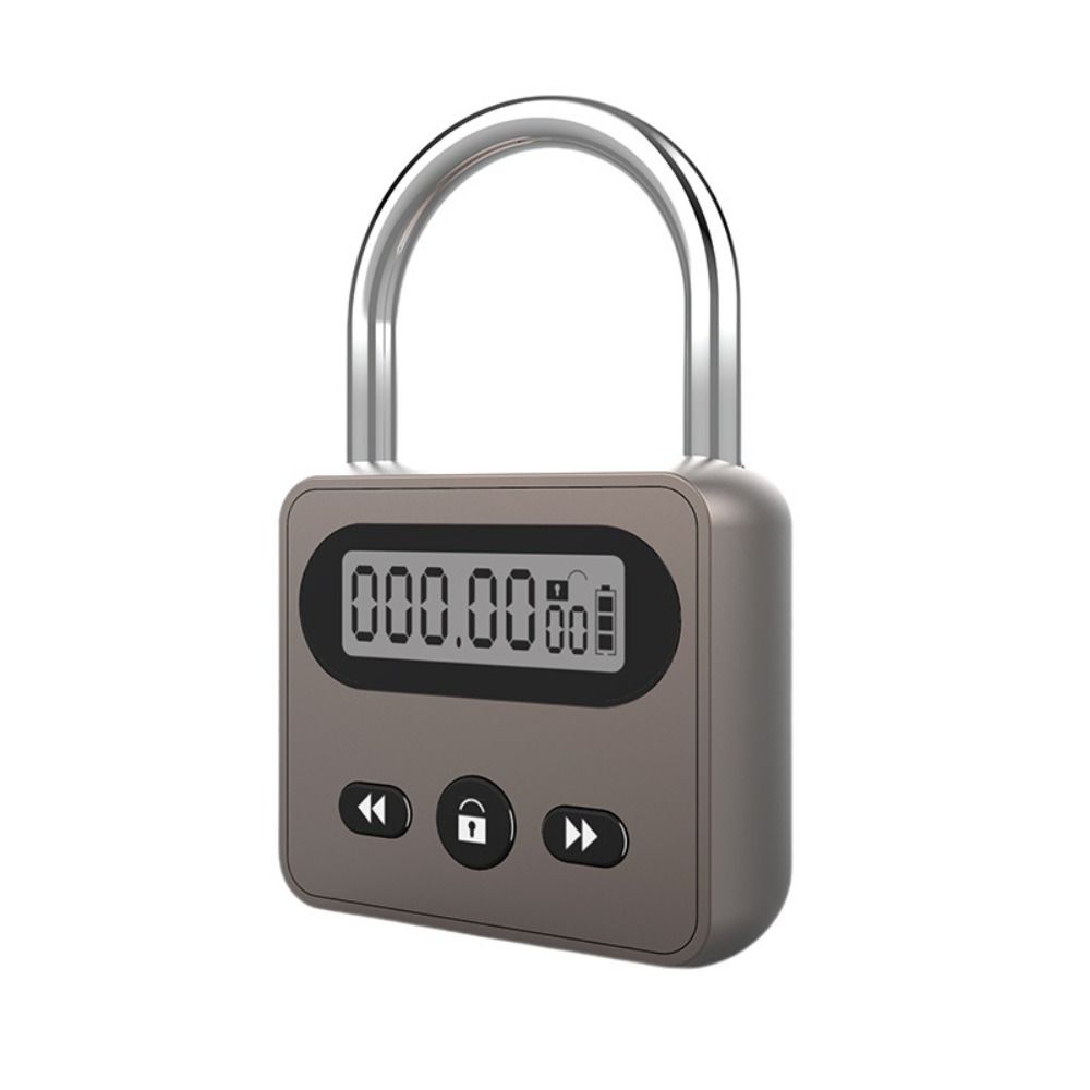 Multi Function Security Lock LCD Display Smart Time Lock Electronic Timer  Hardware