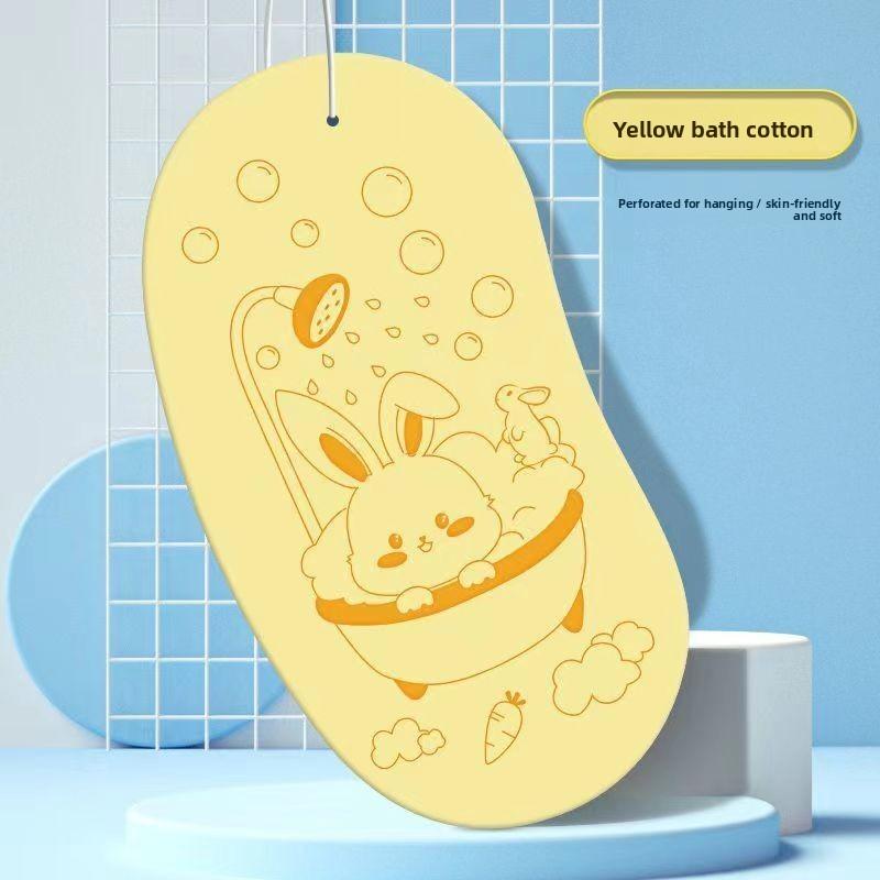 Kinder Cartoon Badeschwamm, Ein hautfreundliches Schrubbwerkzeug, Ein süßer Radierer zum gründlichen Schrubben und Staubentfernen