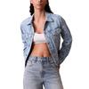 Comfortable Minimalist Casual Long Sleeve Denim Jacket Women Jackets 47D795G-1ED