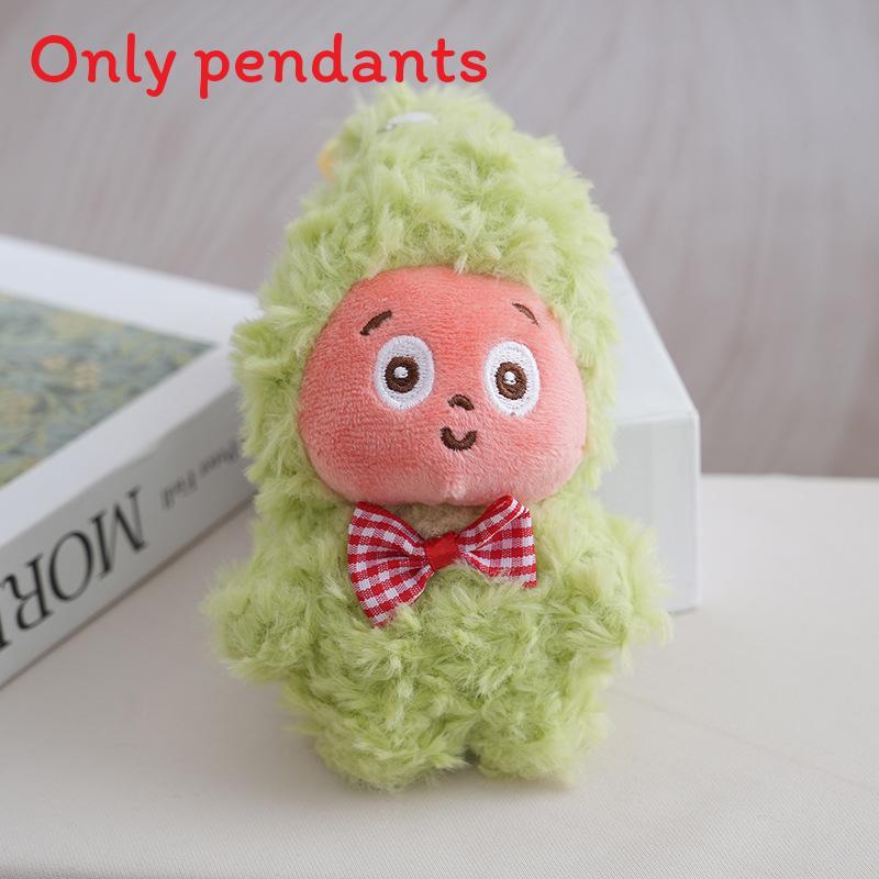 Star People Circus Creativity Plush Doll Keychain School Bag Decor Accessory