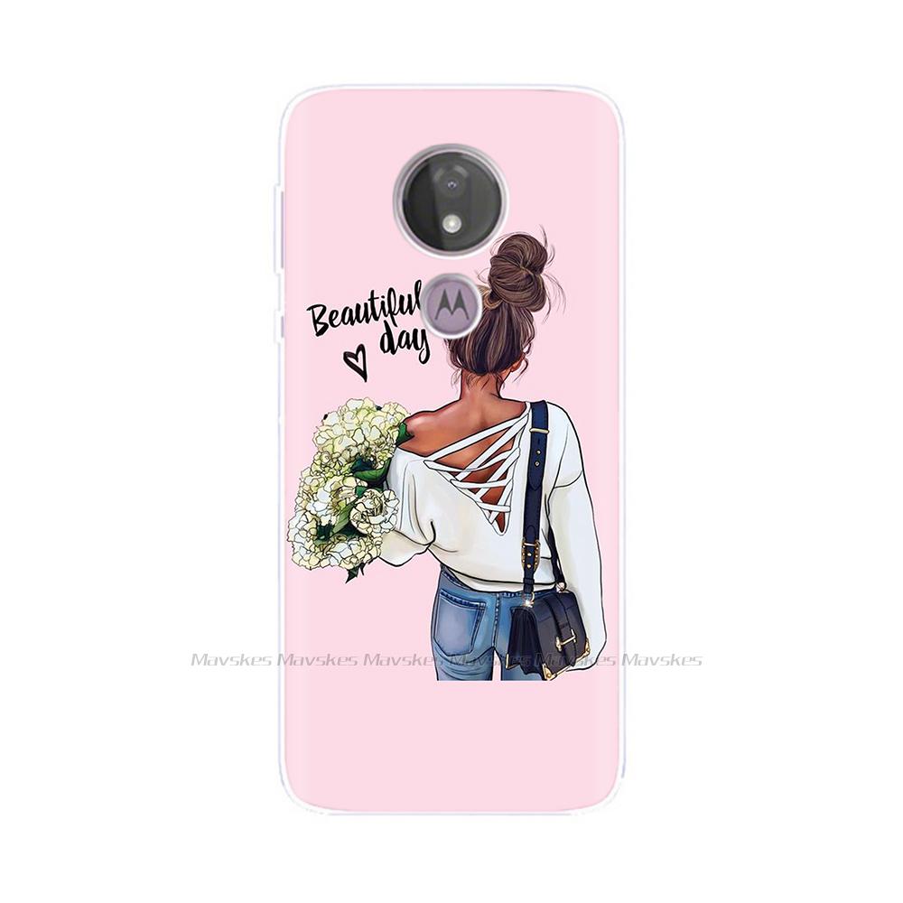 Silicon Case For Motorola Moto G7 Play Case Soft TPU Back Phone Cover for Motorola G7 Play MotoG7 Protective Coque Bumper Bags
