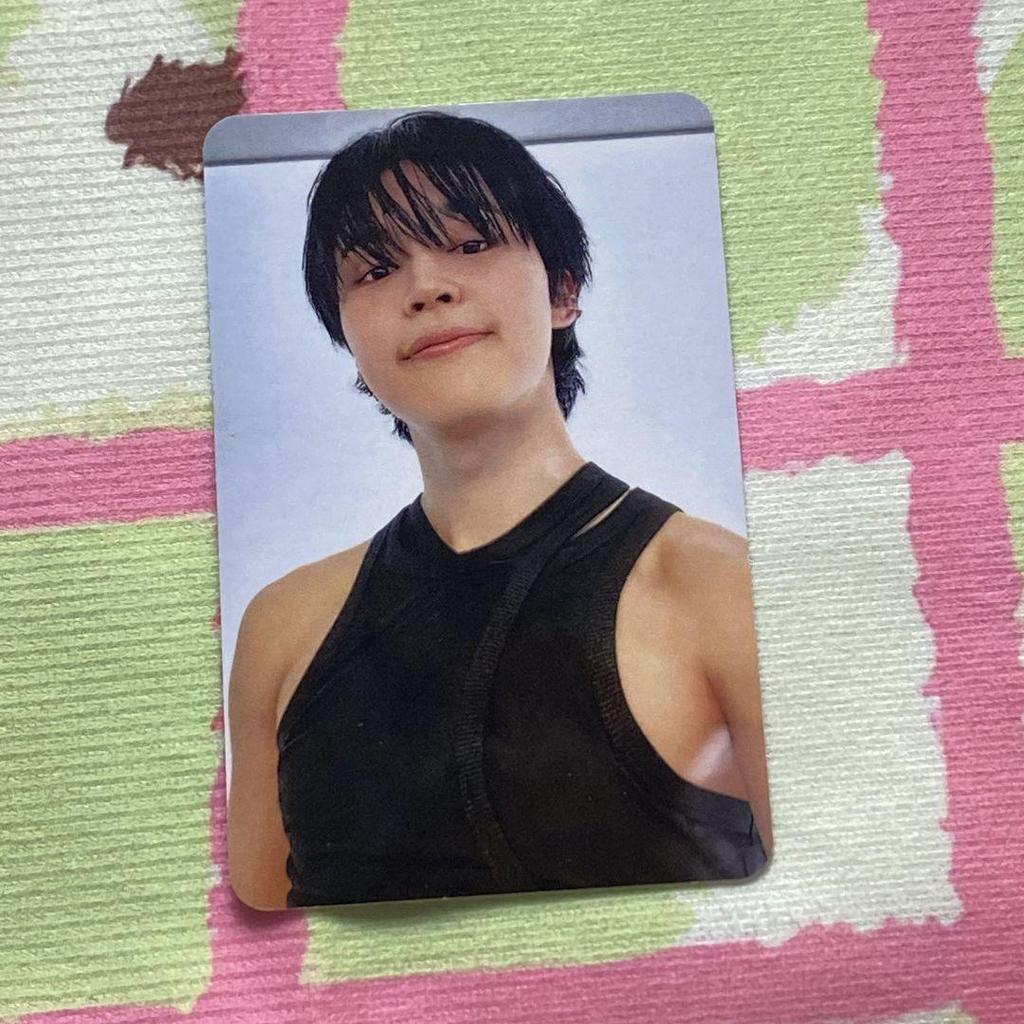 [USED] BTS Jimin JIMIN Winning FACE Public Broadcast Korean Trading Card