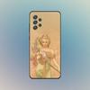 Vintage A-Alphonse Mucha Phone Case For Samsung S25,S24,S21,S22,S23,S30,Ultra,S20 Black Soft Case