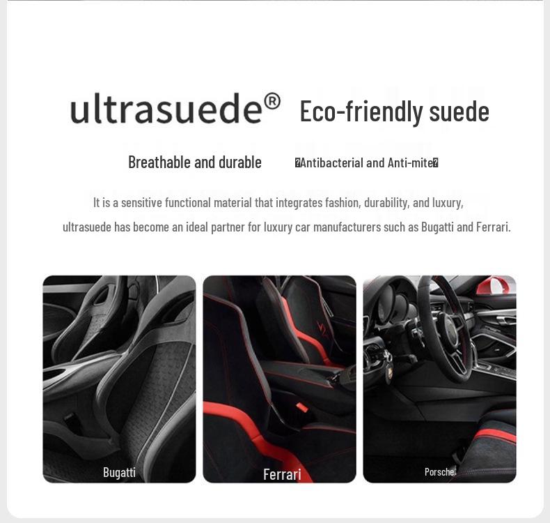 Maybach Second-Gen Car Headrest & Lumbar Pillow for Tesla & Xiaomi