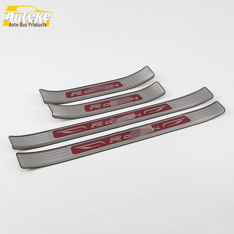Fits 18 XC60 Models: Sill Trim Bright Strip, Bumper Trunk Welcome Pedal, Anti-Scratch Trim
