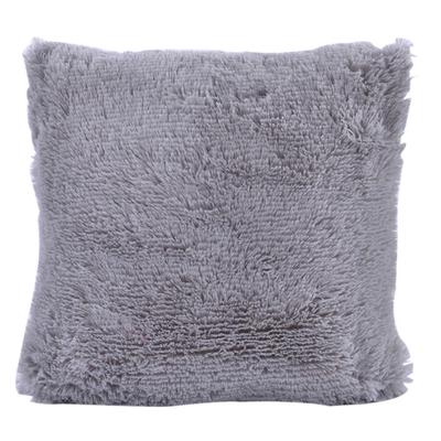Square Throw Fur Fluffy Sofa Pillow Case Soft Plush Cushion Cover Home Decor