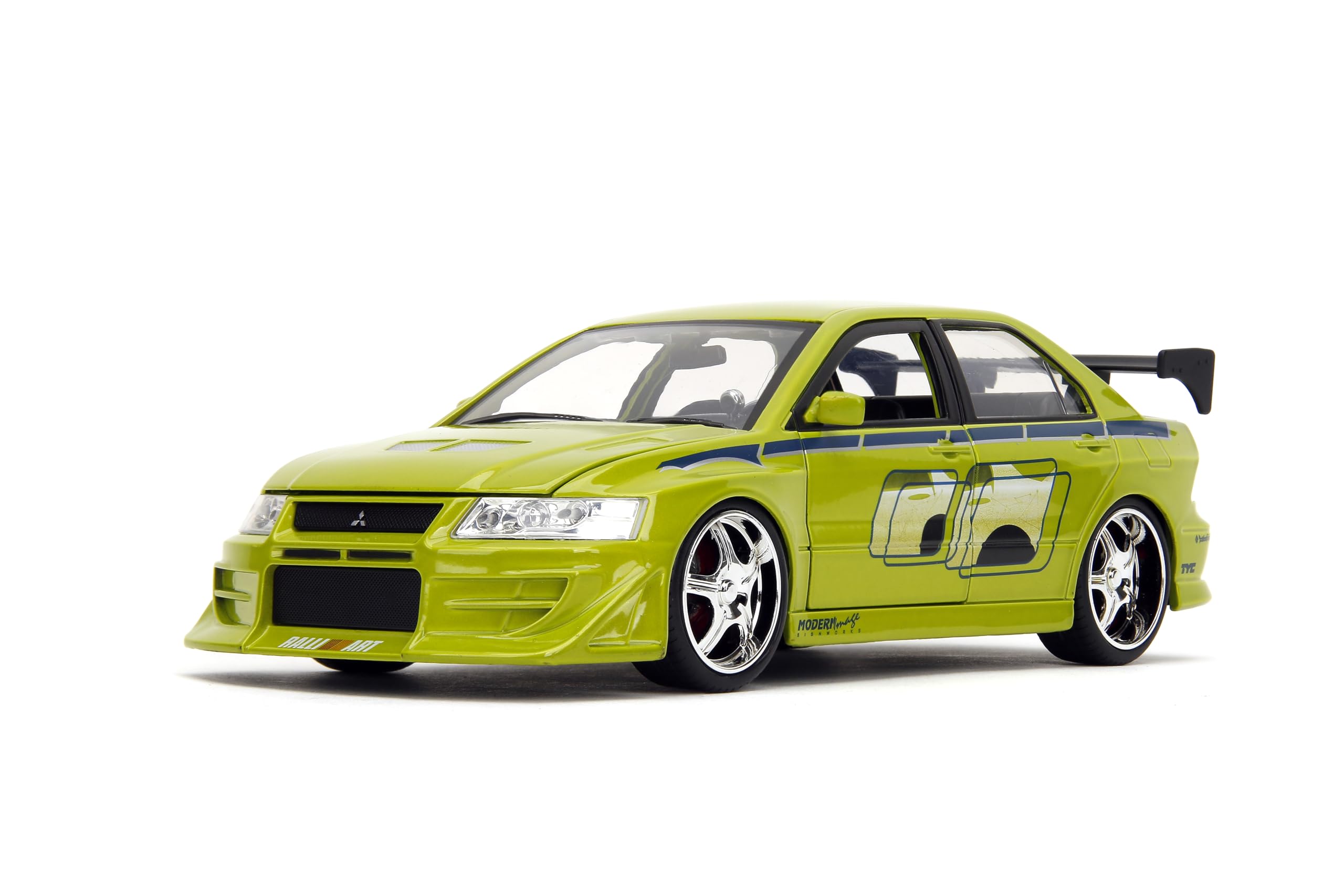 

Jadatoys Fast & Furious Mitsubishi Lancer Evolution VII 1/24 scale diecast model car (Lancer Evo)
