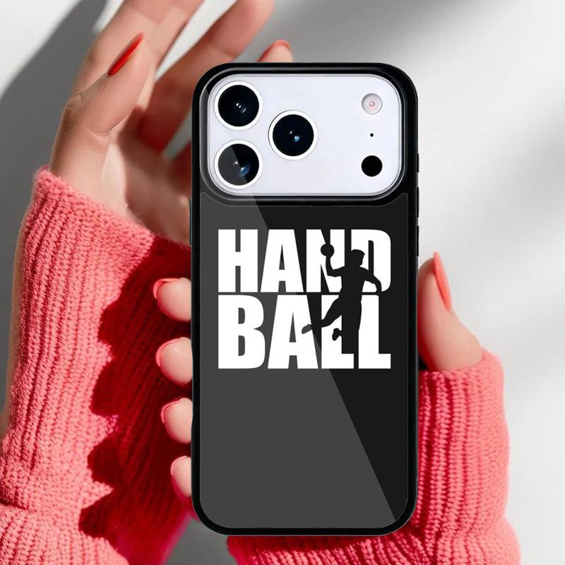 Eat sleep play Handball quotes Phone Case for iPhone 17 16 15 14 13 Pro Max Back Cover for 12 11 Pro Coque