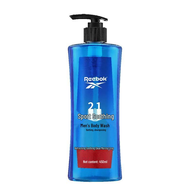 Reebok Men's 2-in-1 Soothing Body Wash & Shampoo