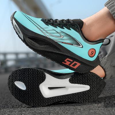 Running Shoes Marathon Ultra-light Real Sports Shoes Carbon Board Racing Sports Training Sports Trendy Shoes Men's Shoes Casual Versatile