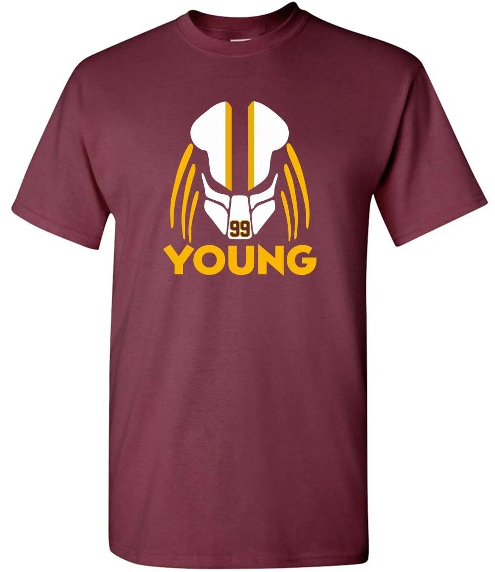 Chase Young Washington Redskins Predator T-Shirt XXXL