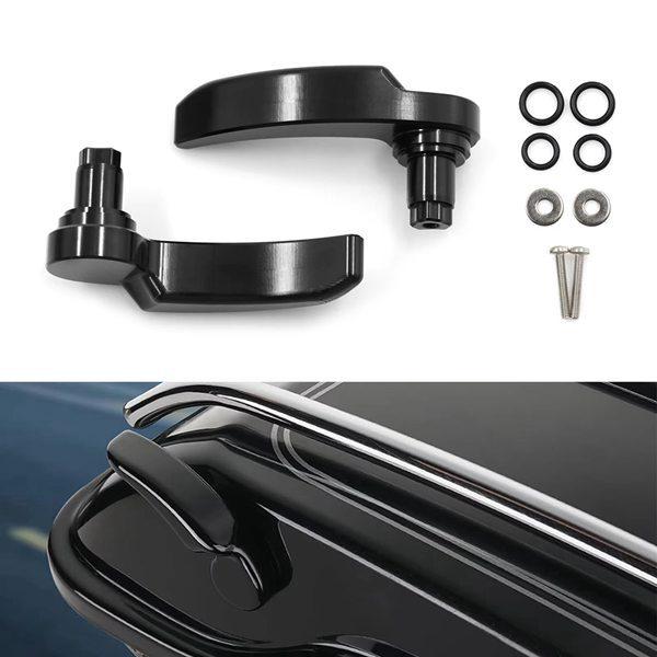 Black Aluminum Alloy Set for Harley Touring Road Glide FLHR FLT