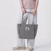 Lee Striped Canvas Tote Shoulder Bag