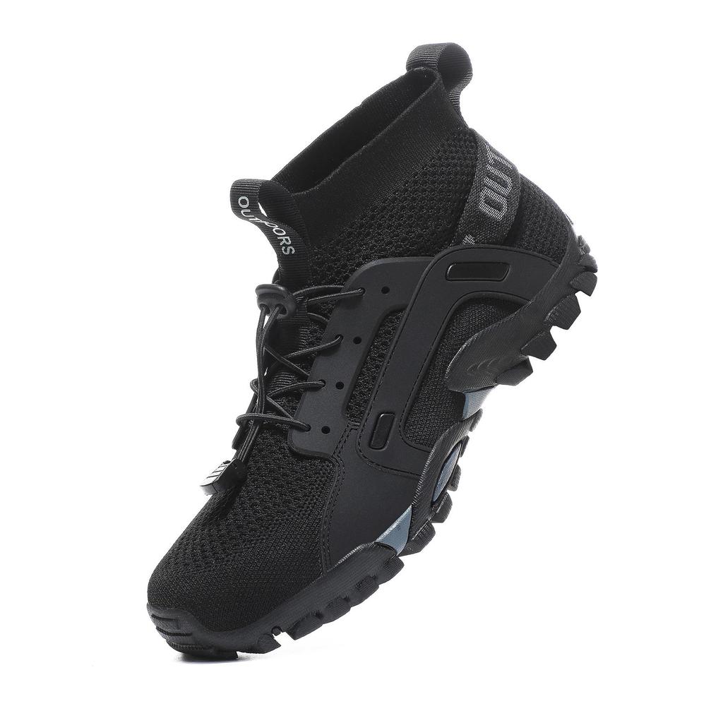 Men's Large Size Non-Slip Water Hiking Shoes - Outdoor Casual Wading and Fishing Footwear
