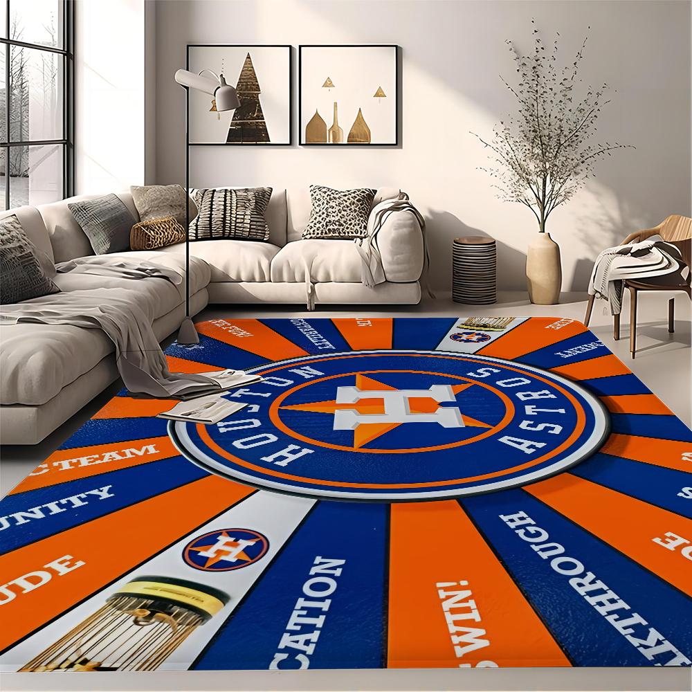 H-HOUSTONS ASTROS Floor Mat INS Style Soft Bedroom Floor House Laundry Room Mat Anti-skid Household Carpets