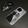 The new art cat is suitable for iphone17 mobile phone case Apple 16promax/15 anti-drop 14pro13 Europe and America