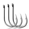 Ise Ni Single Barb Carp Jig Hook for Soft Worms, 100-Piece Box