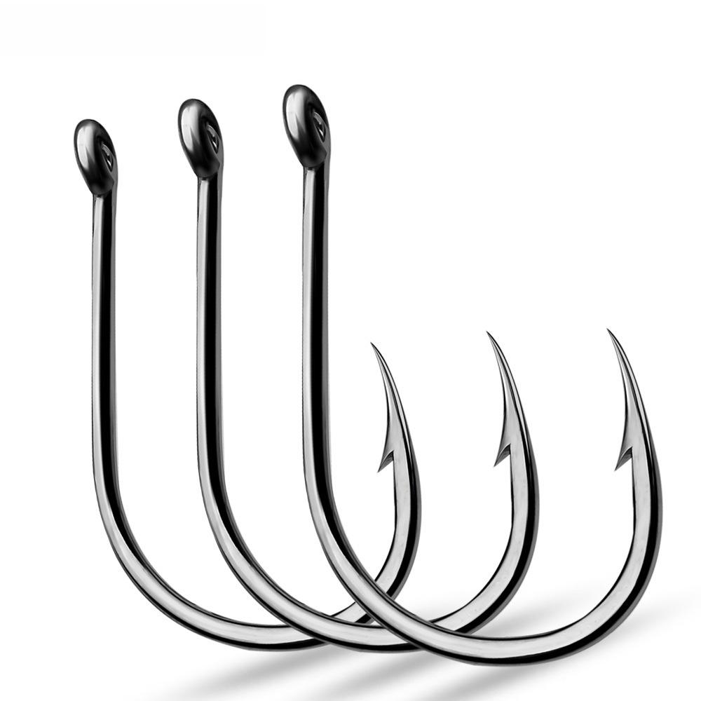 

Одинарный карповый джиг-крючок Ise Ni для мягких приманок, коробка 100 шт. 3# (100 pieces/box)