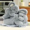 Cartoon Soft Elephant Backpack Bag Plush Toy Doll Elephant Doll Children'S School Bag Crossbody Bag Ragdoll