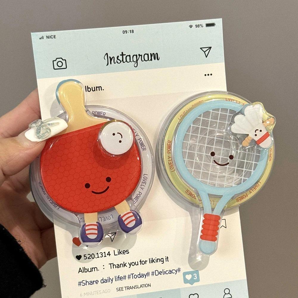 Cute 360 Degree Rotation Table Tennis Badminton For Magsafe Phone Holder Foldable