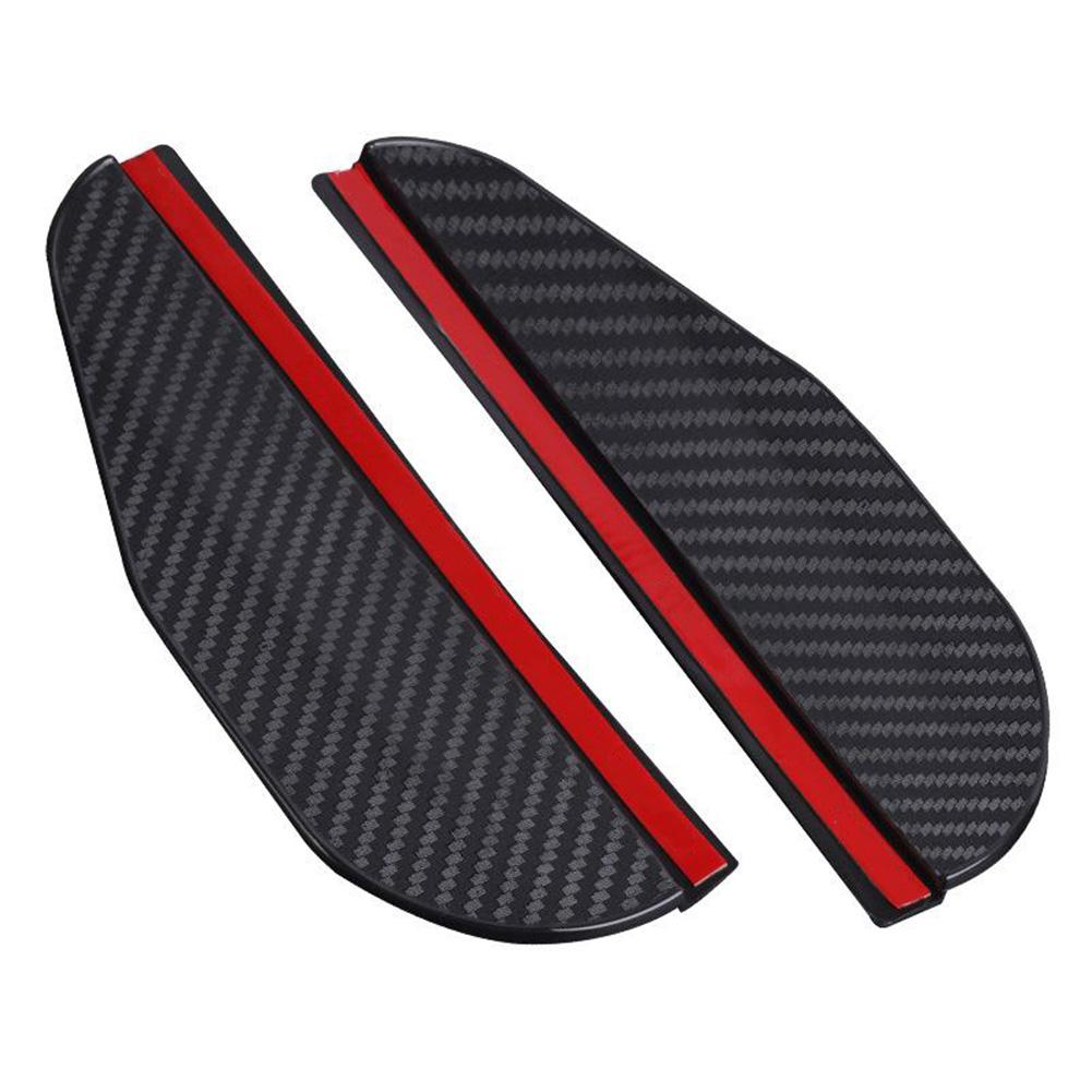 

2 шт. Автомобильное зеркало заднего вида, дождевик, дверное боковое зеркало, солнцезащитный козырек, водонепроницаемый светоотражающий защитный чехол для внедорожников чёрный