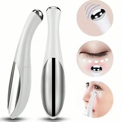 Massageador Elétrico para Olhos Vibração Rugas Antienvelhecimento Massagem Ocular Remoção de Olheiras Beleza Rosto Cuidados com os Olhos Caneta
