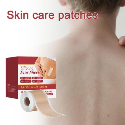 1 Roll Silicon Gel Invisible Cover Repair Patch Self-adhesive Widened Anti Wear Patch Waterproof Scar Cover Patch Makeup Tools
