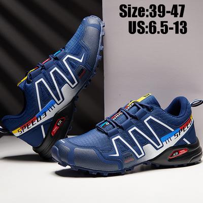 39-47 Men's Outdoor Non-slip Fashion Large Size Sports Hiking Shoes
