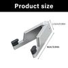 Foldable Desktop Phone Holder Aluminum Construction Small Size Pocket Phone Stand For Smartphones And Tablets