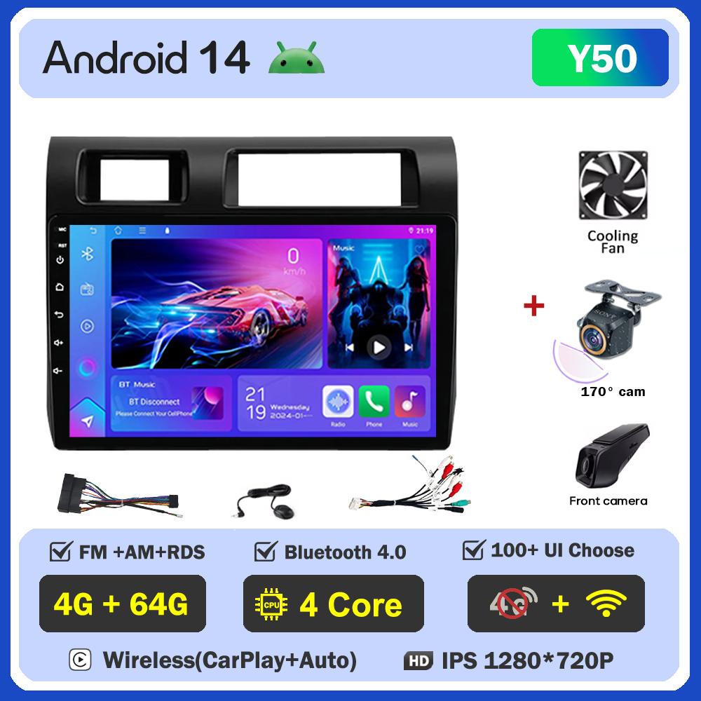 For Toyota Land Cruiser 70 Series LC70 LC71 LC76 LC78 LC79 Carplay Auto Screen Wireless Android Auto Car Intelligent Systems DSP
