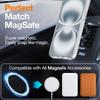 For iPhone 15 Pro Max Case Compatible with MagSafe TPU + Acrylic Gradient Phone Cover with Kickstand