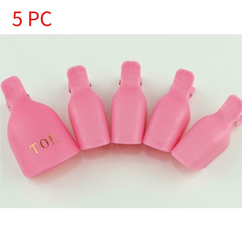 Manicure Pedicure Nail Clipper Kit With Durable Plastic For Easy Nail And Gel Removal