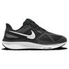 Nike Air Zoom Structure 25 Extra Weit Schwarz Eisengrau Unisex Sneaker Weiß DZ3488-002