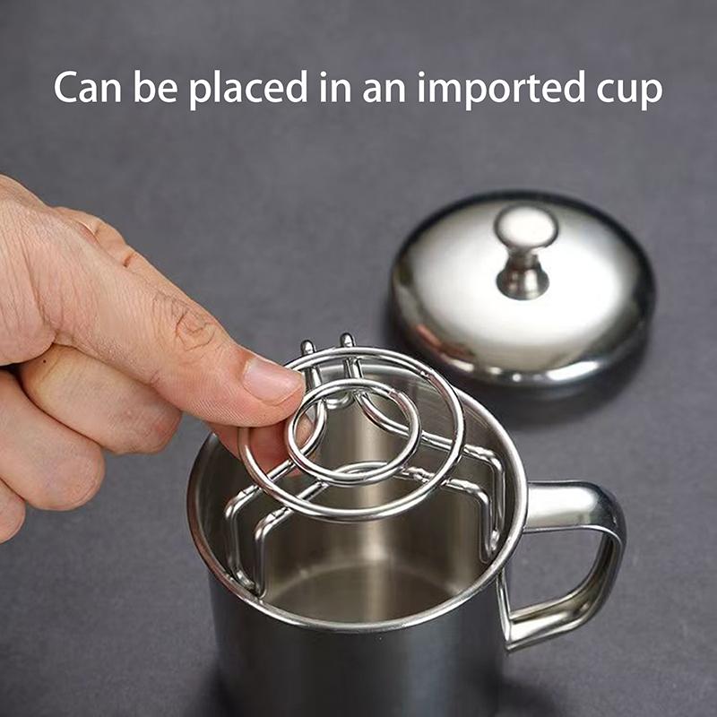 Ultra Mini Steaming Rack Small Stainless Steel Height And Height Small Leg Rack Health Pot Thermos Cup Small Pot Rack 3size