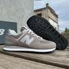 New Balance ML574 Sneakers for Men and Large Sizes Available Size Women, Unisex, (ML574EVG (Gray)-D, 26.0 cm) [Used]